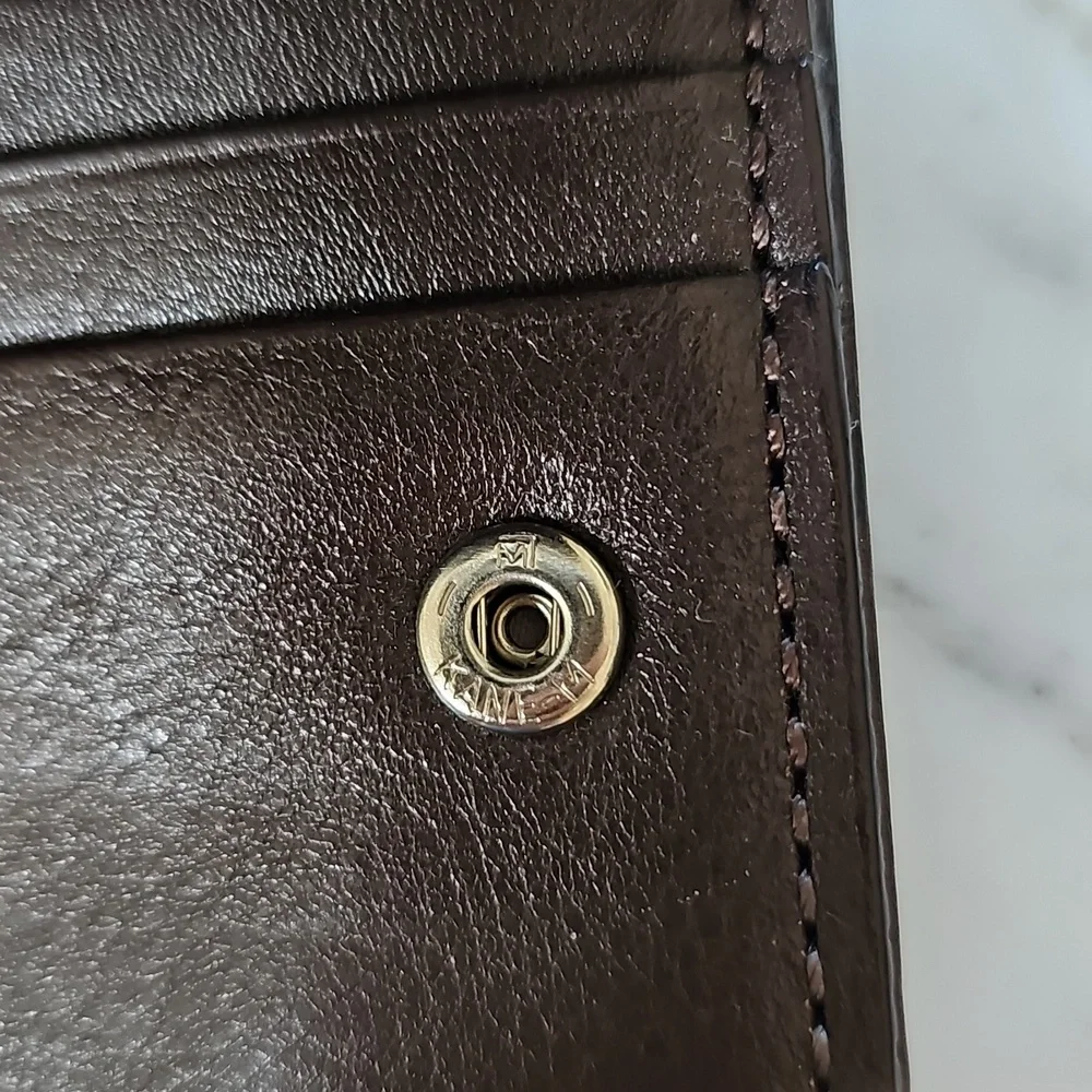 Vintage Michael Kors Leather Studded Wallet - Picture 7 of 11